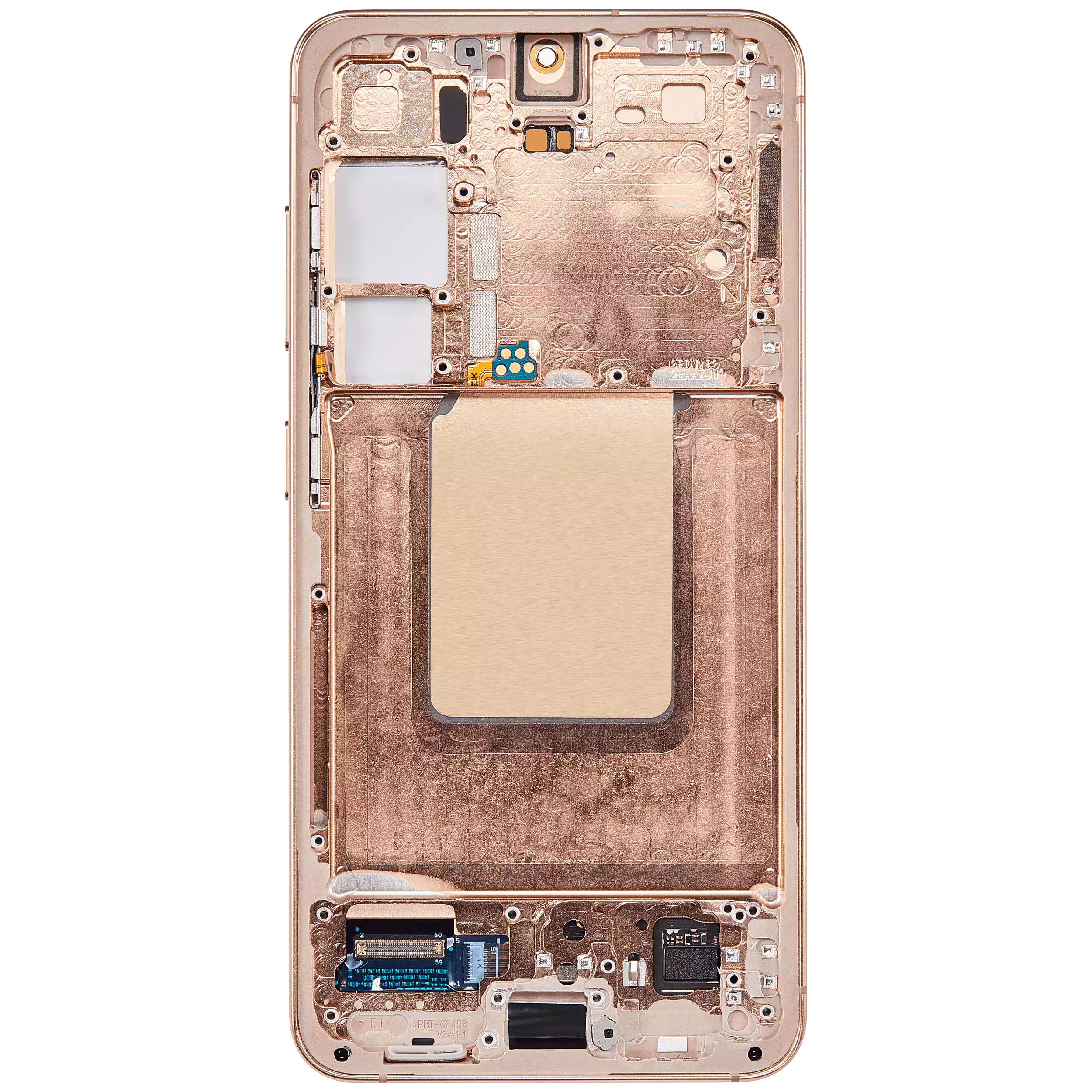 OLED Display Screen for Samsung Galaxy S24 5G Sandstone Orange with Frame Folder Combo Fingerprint Working EGFix