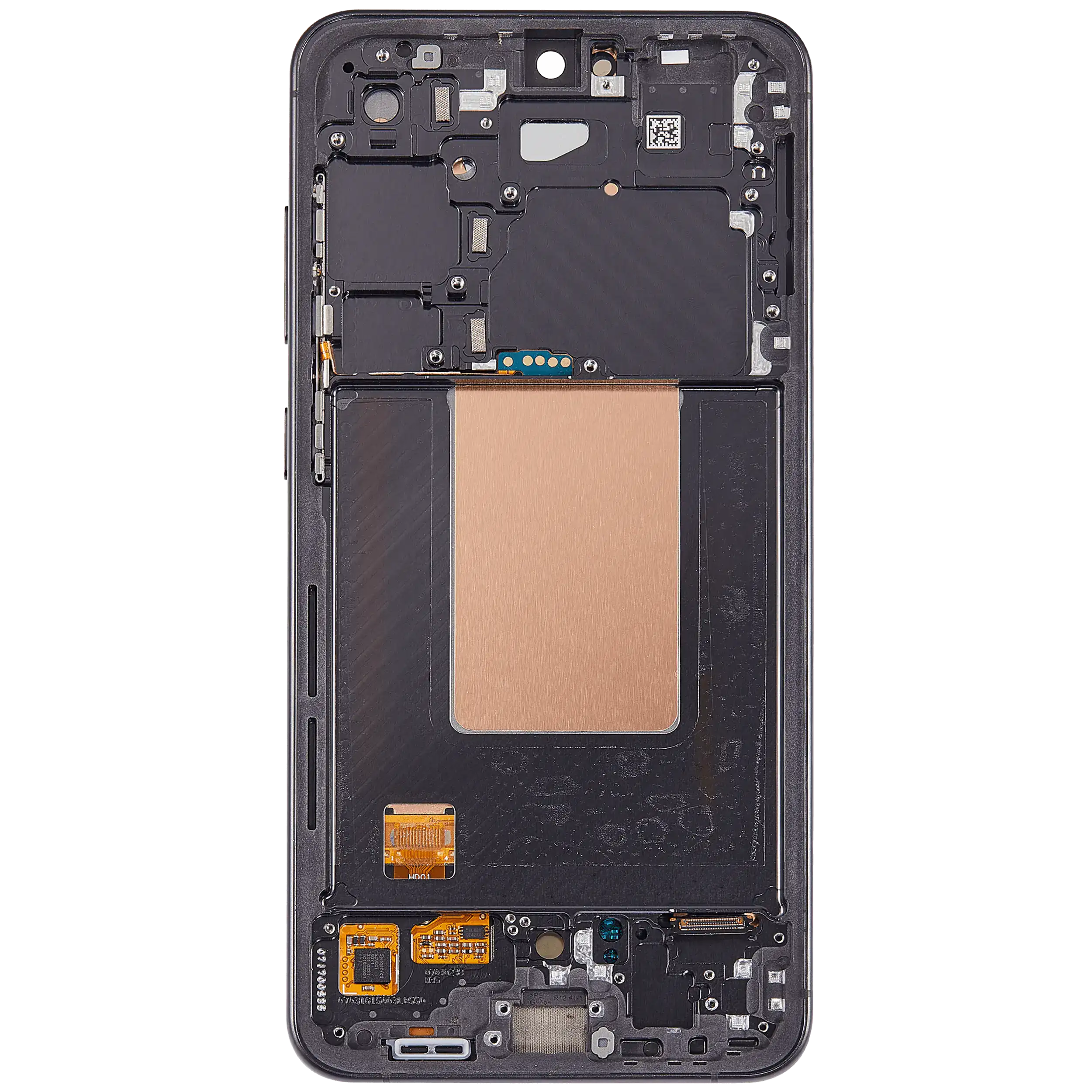 OLED Display Screen for Samsung Galaxy S24 FE 5G Graphite with Frame Folder Combo Fingerprint Working EGFix