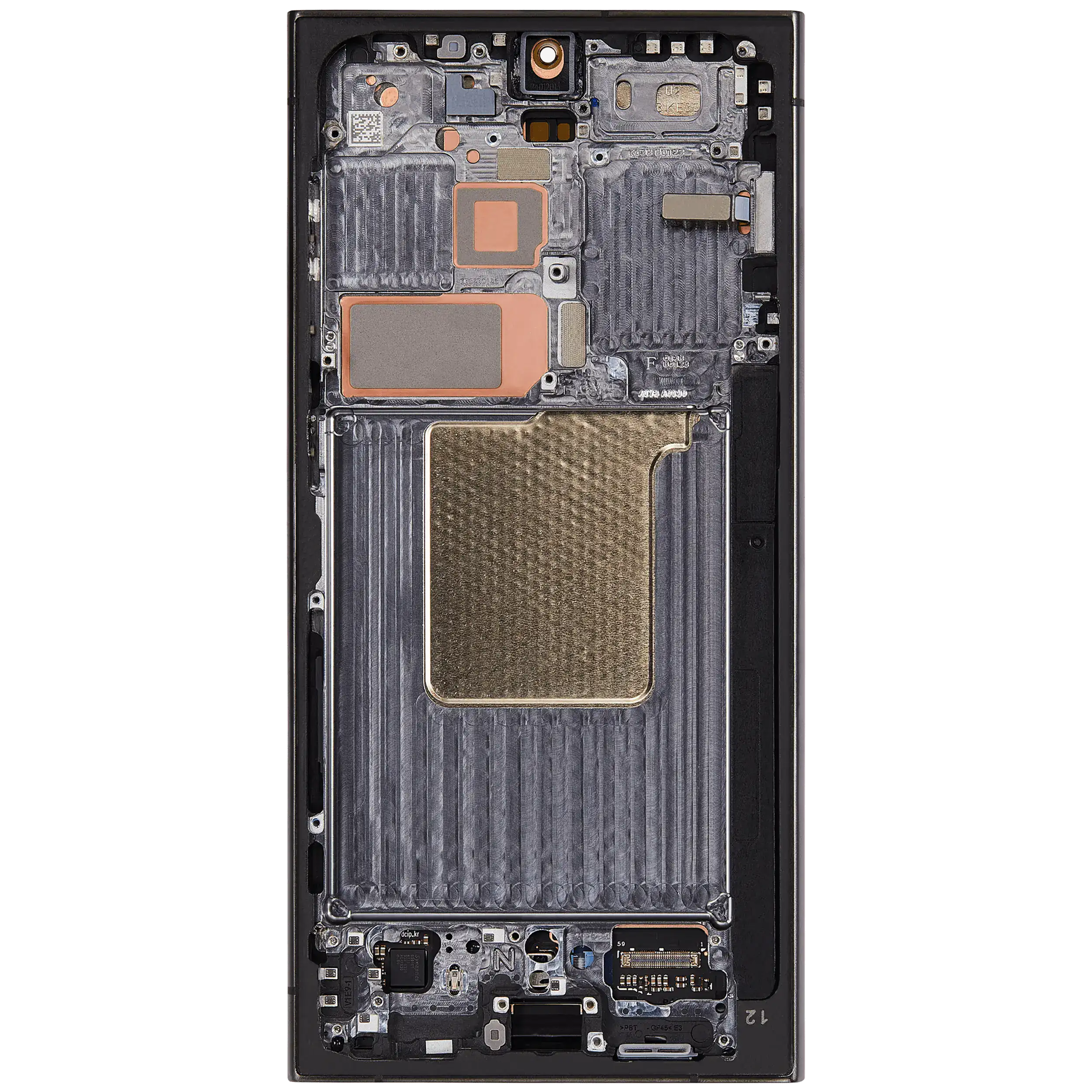 OLED Display Screen for Samsung Galaxy S24 Ultra Black with Frame Folder Combo Fingerprint Working EGFix