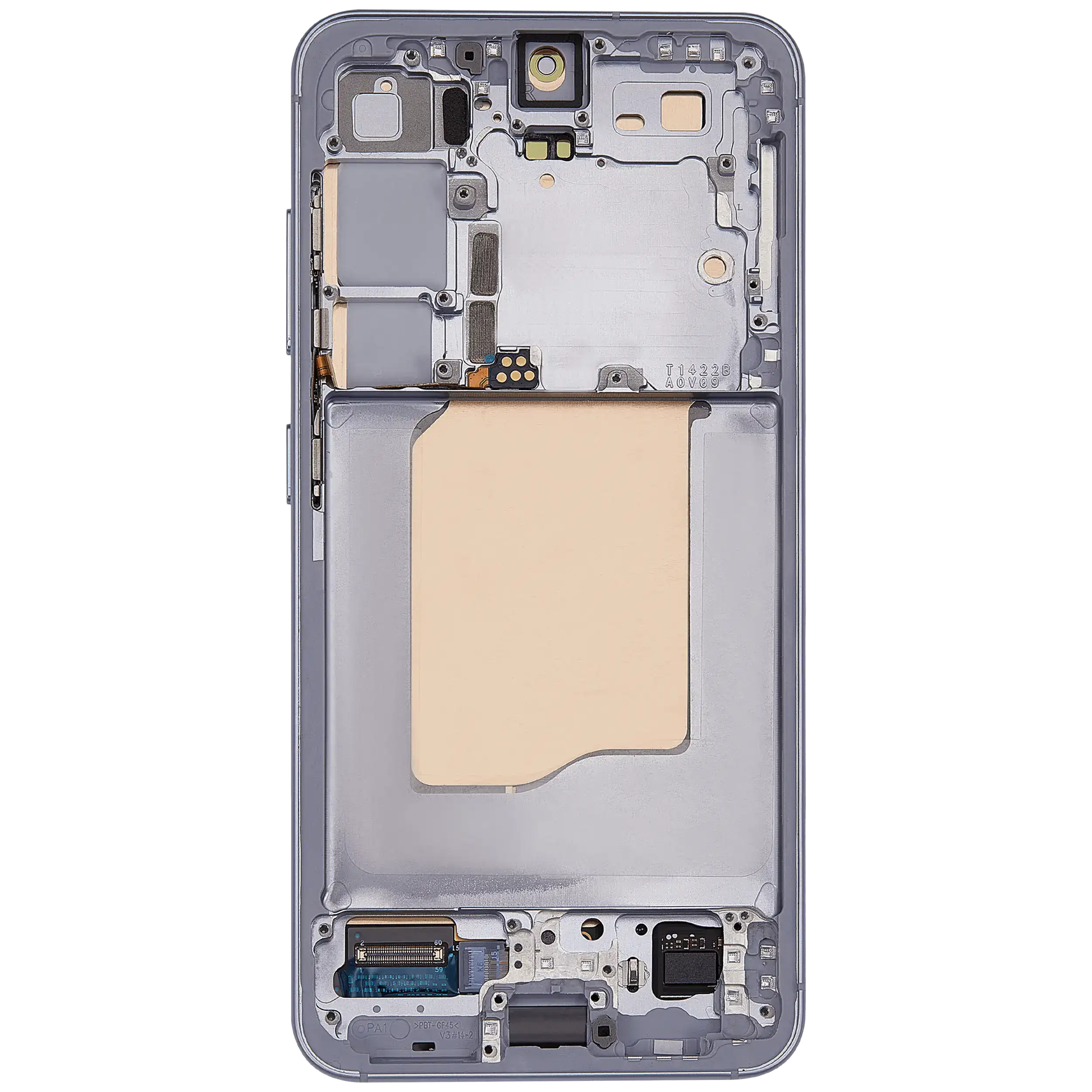 OLED Display Screen for Samsung Galaxy S25 5G Blue with Frame Folder Combo Fingerprint Working EGFix