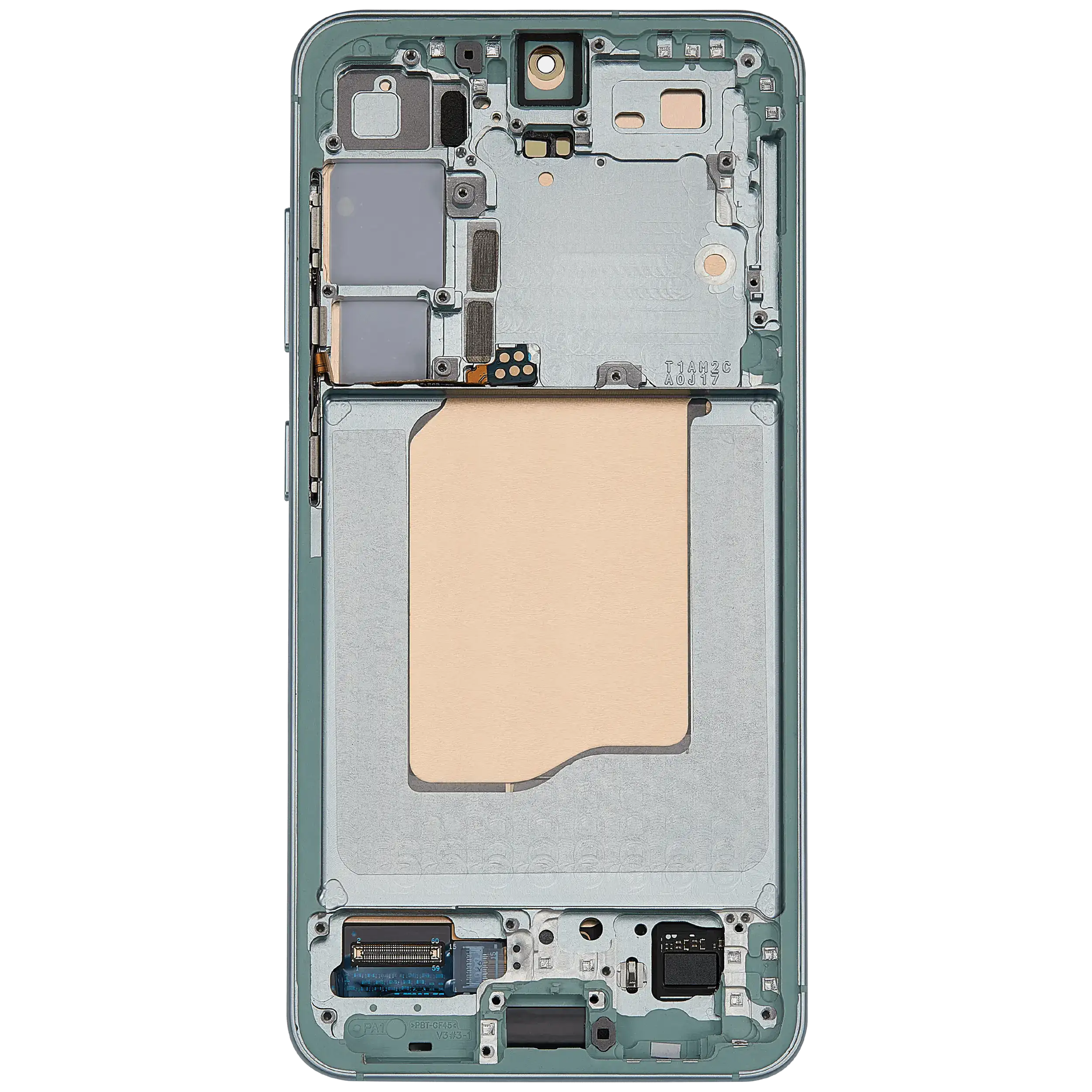 OLED Display Screen for Samsung Galaxy S25 5G Mint with Frame Folder Combo Fingerprint Working EGFix