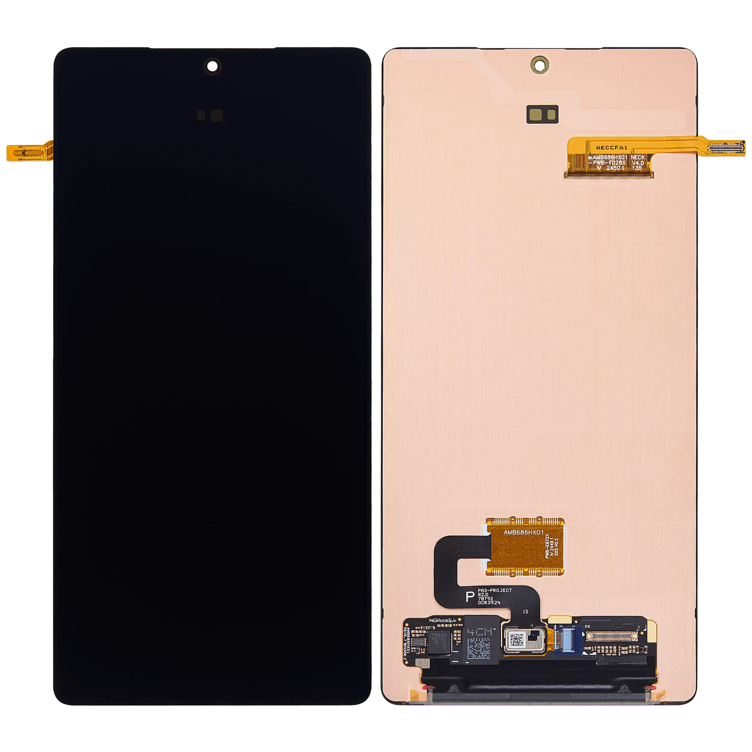 OLED Display Screen for Samsung Galaxy S25 Ultra Folder Combo