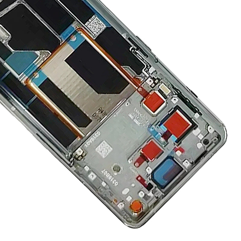 OLED Display Screen with Frame for Oneplus 11 Black (Folder Combo) - EGFix