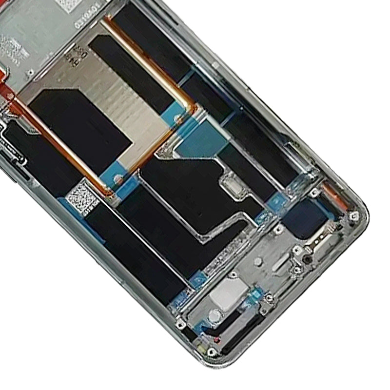 OLED Display Screen with Frame for Oneplus 11 Black (Folder Combo) - EGFix