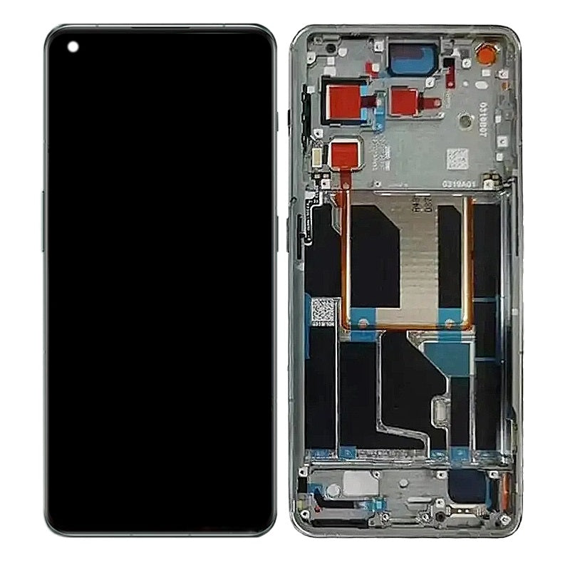 OLED Display Screen with Frame for Oneplus 11 Gold (Folder Combo)