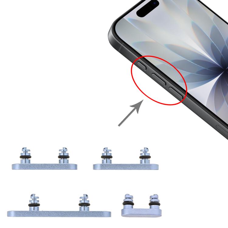 Outer Power Volume Button for Apple iPhone 17 Blue