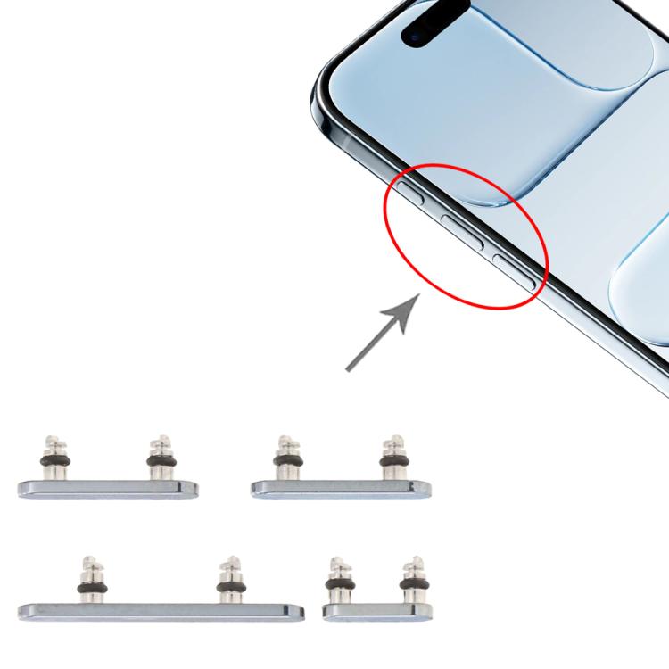 Outer Power Volume Button for Apple iPhone Air Blue