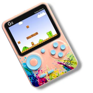 Gamizmo G5 Handheld Video Game Set for Kids,500 Retro Video Games Console,Rechargeable Retro Game Box with TV Game Support - EGFix