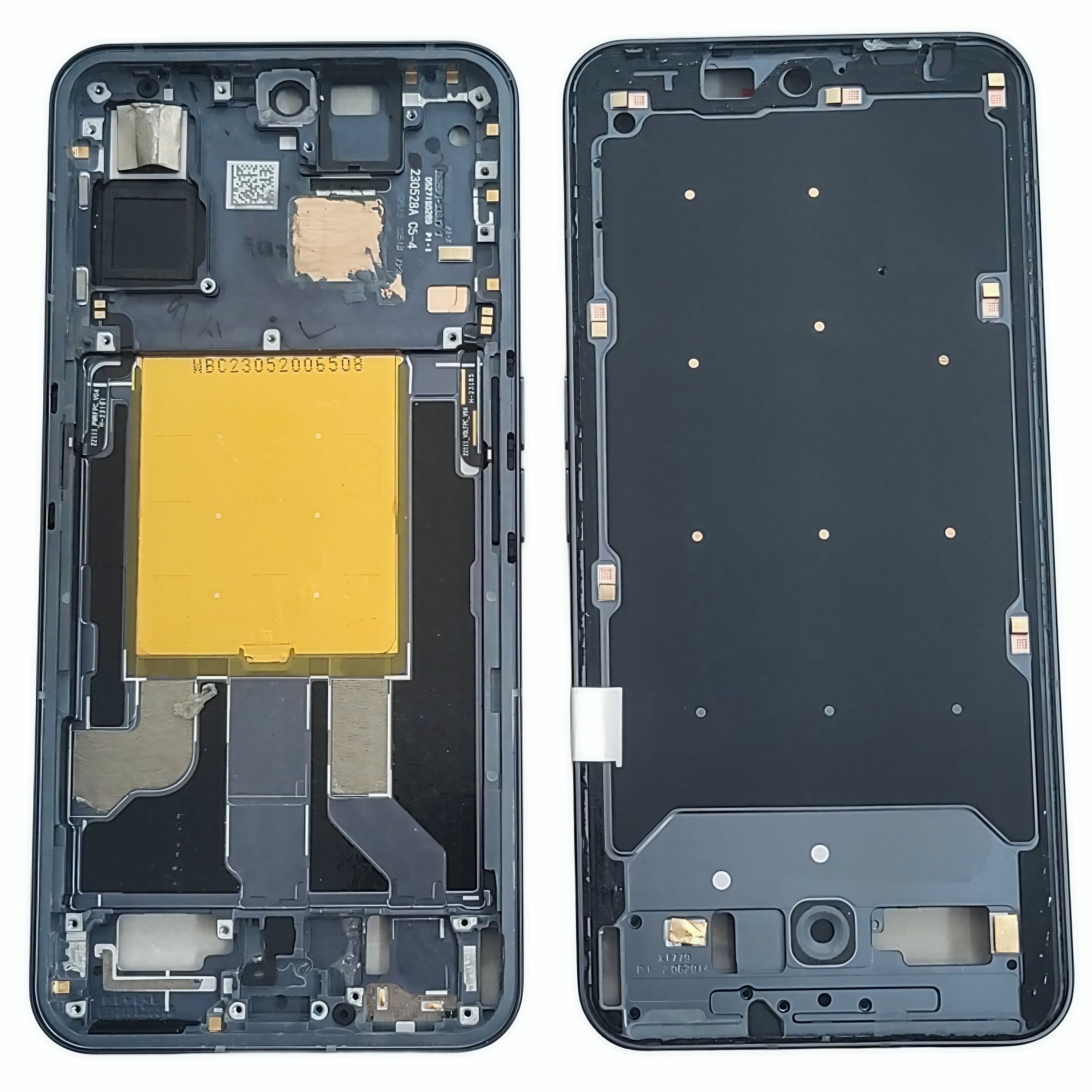 LCD Frame Middle Chassis for Nothing Phone 2 Black