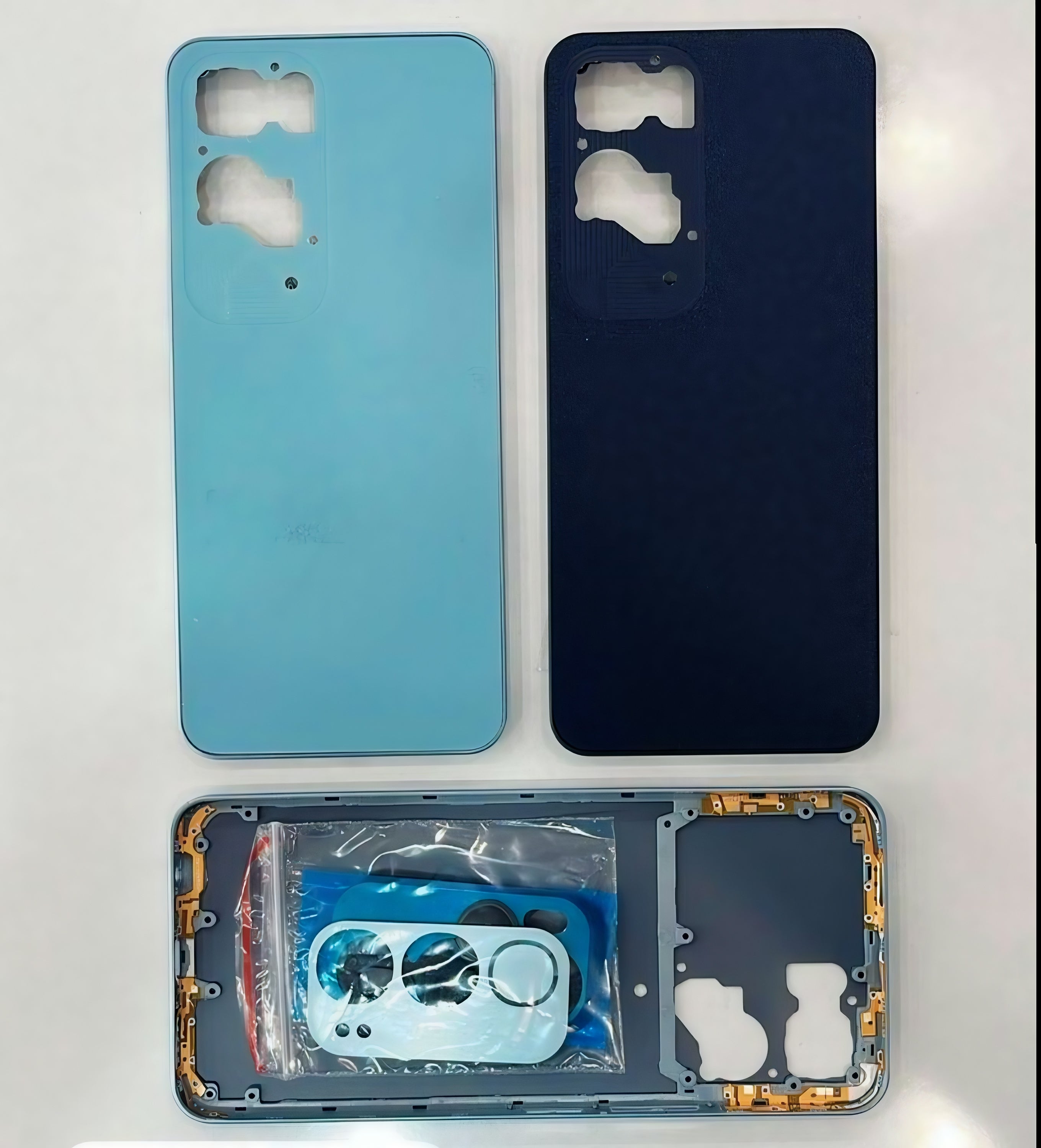 Complete Housing Body for Vivo Y29 5G Back Panel with Bezel - EGFix
