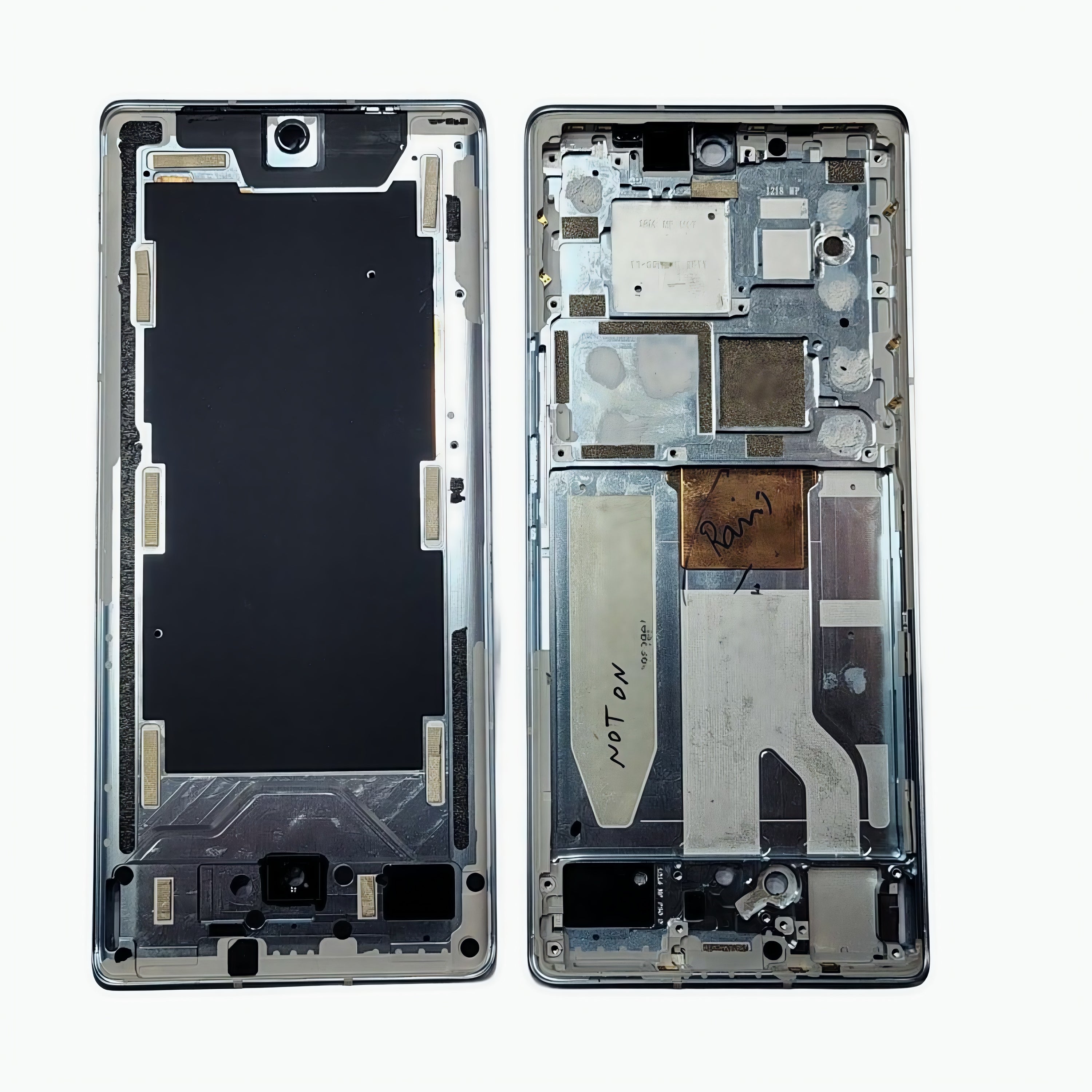 LCD Frame Middle Panel Chassis for Tecno Phantom X2 Silver