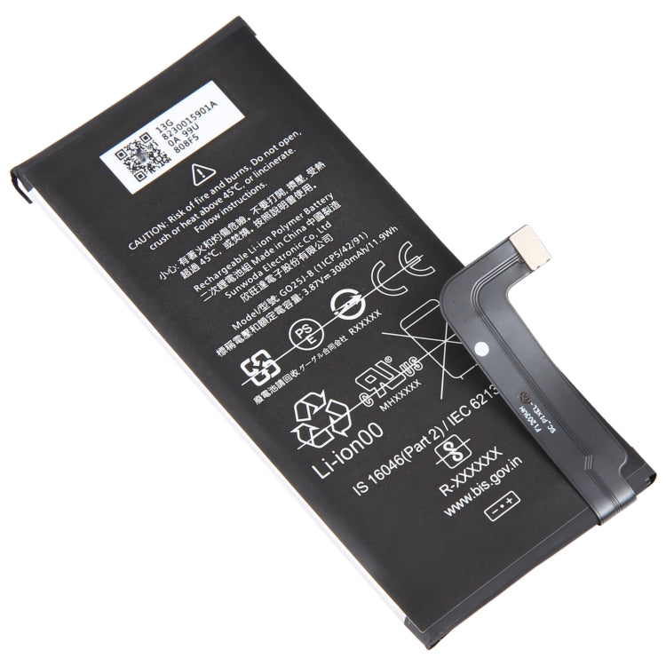 Battery for Google Pixel 4a 4G G025J-B 3080mAh