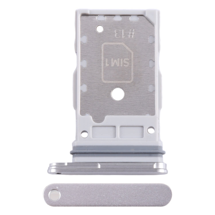 Sim Card Holder Tray for Samsung Galaxy S24 Plus Silver