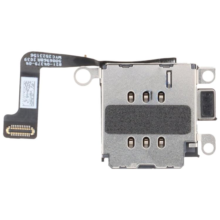 Sim Card Tray Holder Socket Flex Cable For Apple iPhone 15 Plus