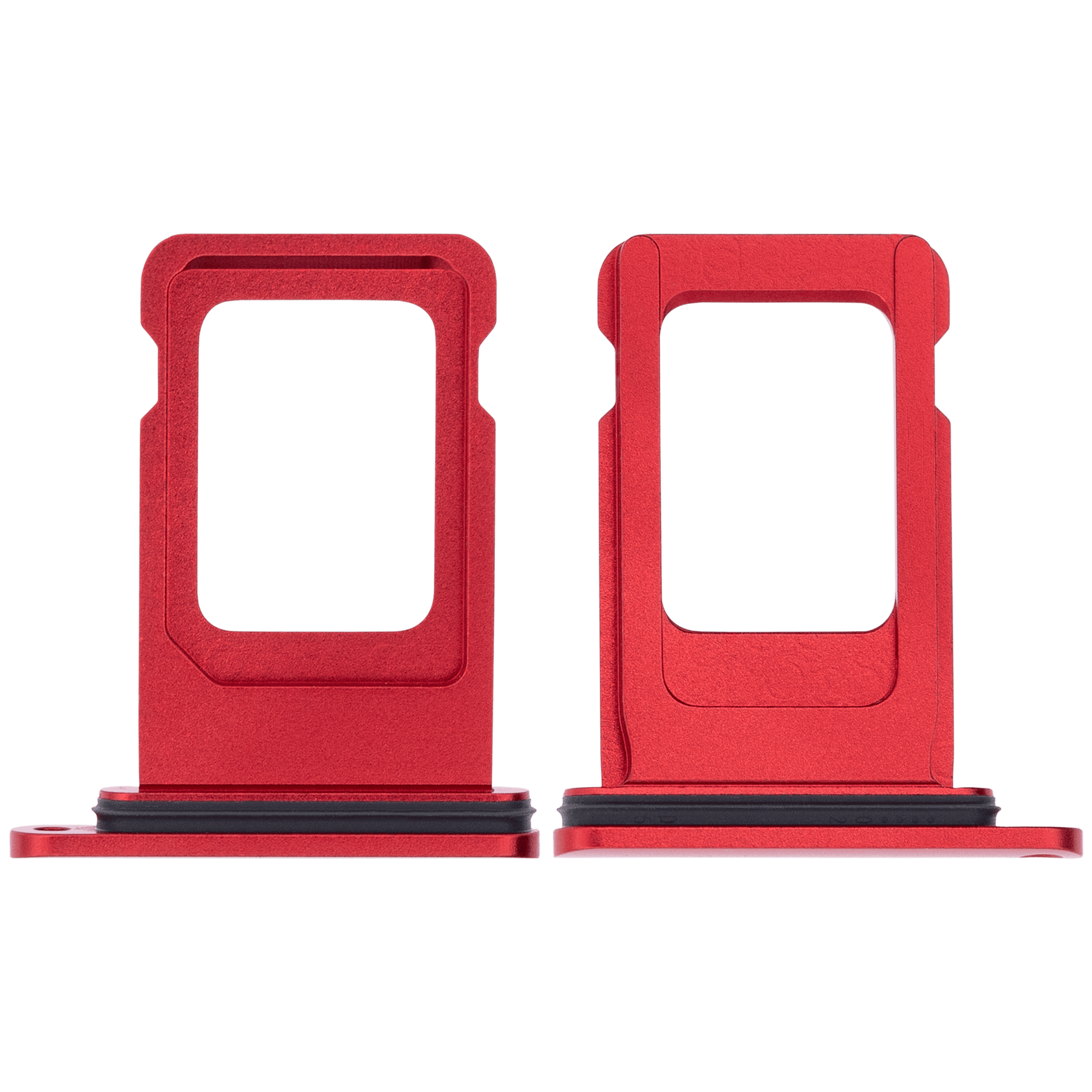 Sim Card Holder Tray for Apple iPhone 11 Red - EGFix