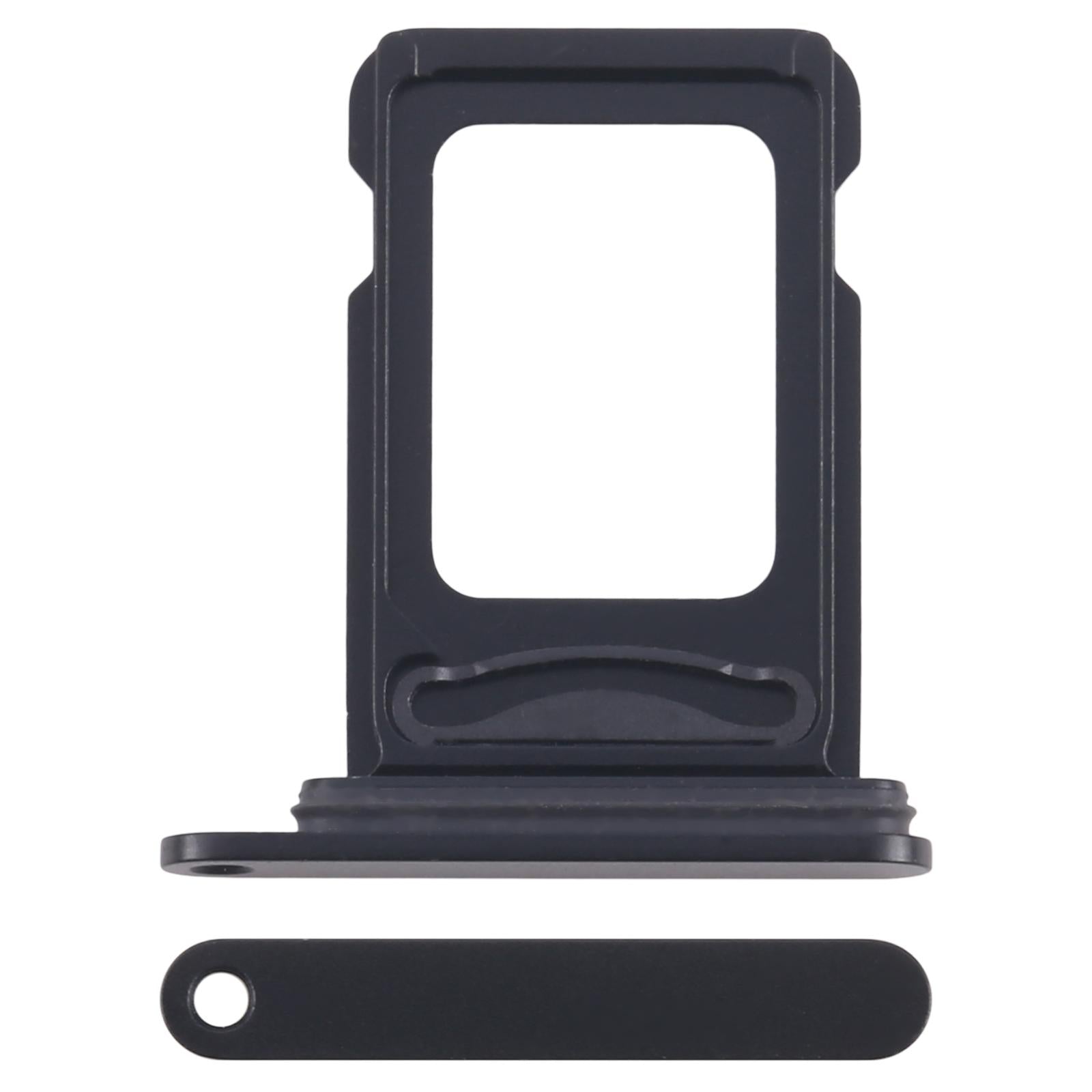 Sim Card Holder Tray for Apple iPhone 16e Black Dual Sim