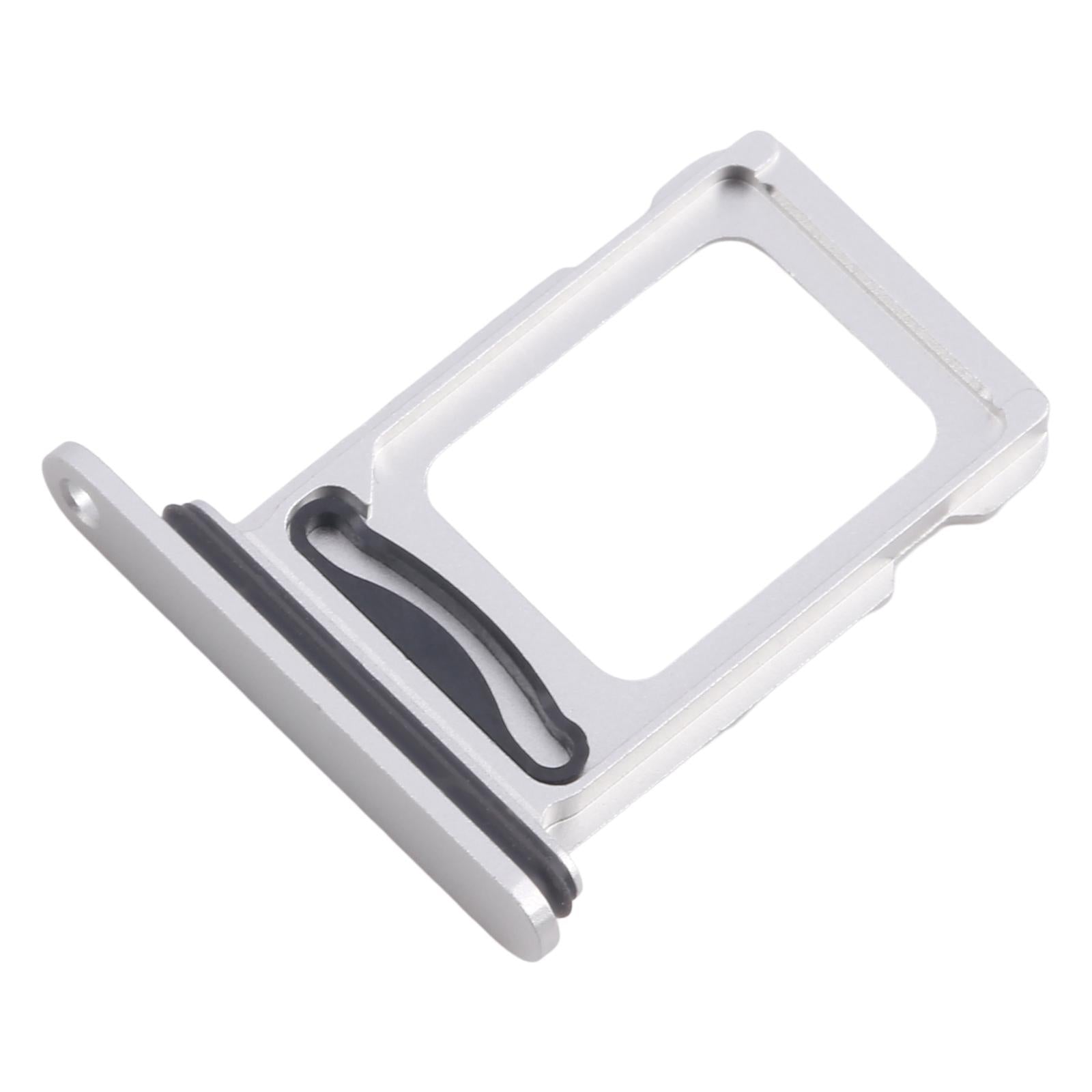 Sim Card Holder Tray for Apple iPhone 16e Silver Dual Sim