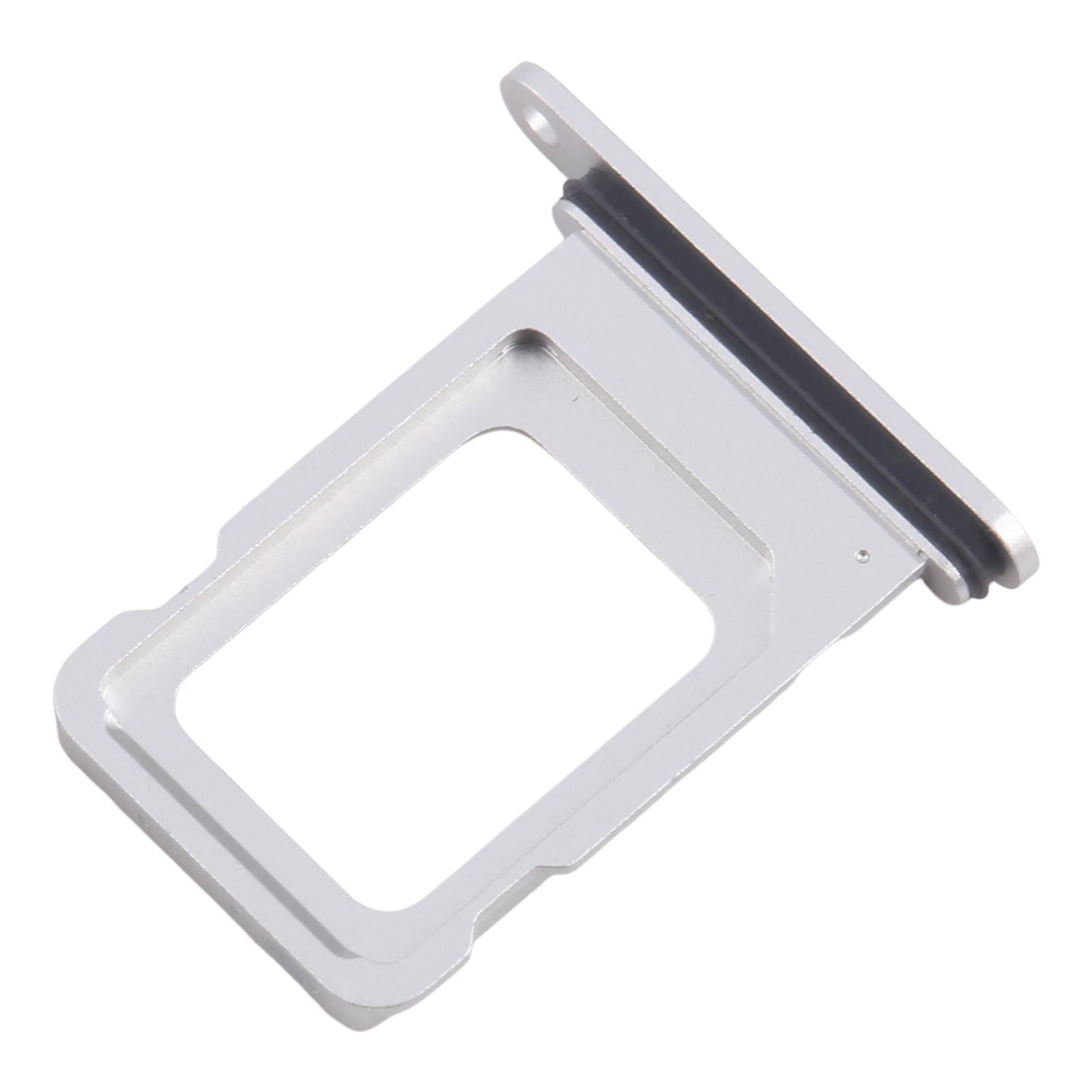 Sim Card Holder Tray for Apple iPhone 16e Silver Dual Sim