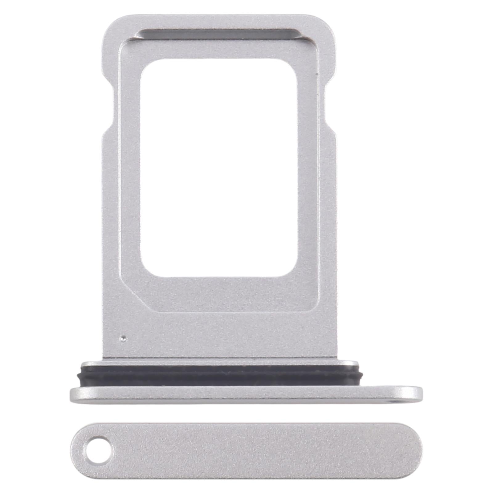 Sim Card Holder Tray for Apple iPhone 16e Silver