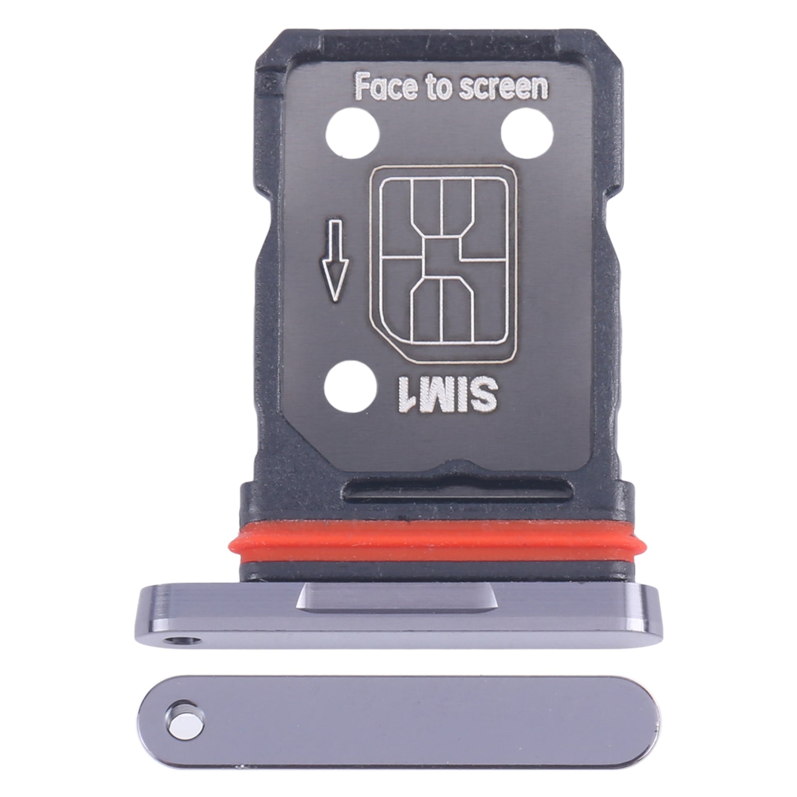 Sim Card Holder Tray for Oneplus 12 Black - EGFix