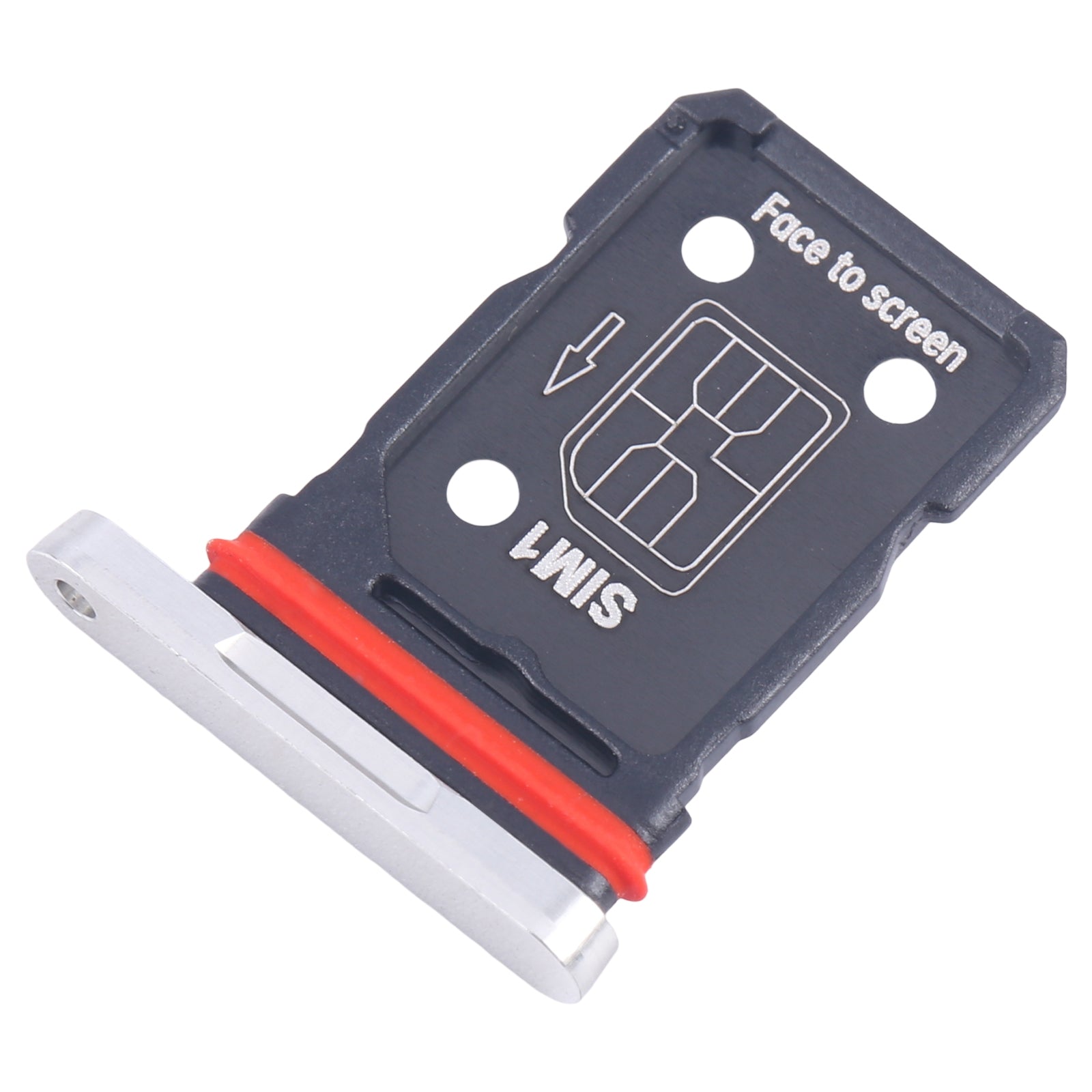 Sim Card Holder Tray for Oneplus 12 Silver - EGFix