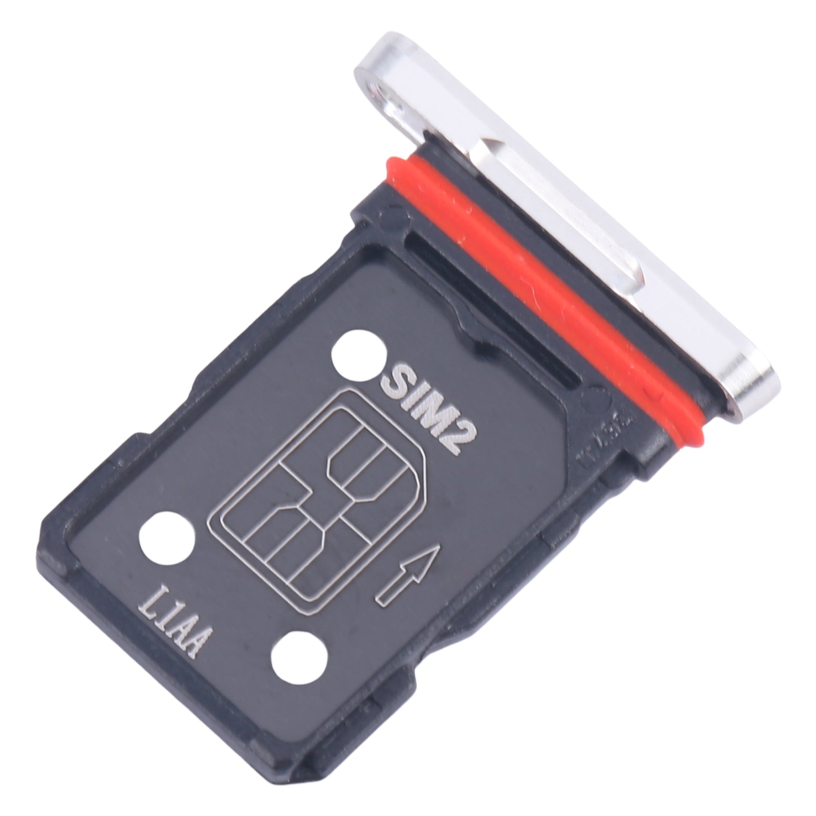 Sim Card Holder Tray for Oneplus 12 Silver - EGFix
