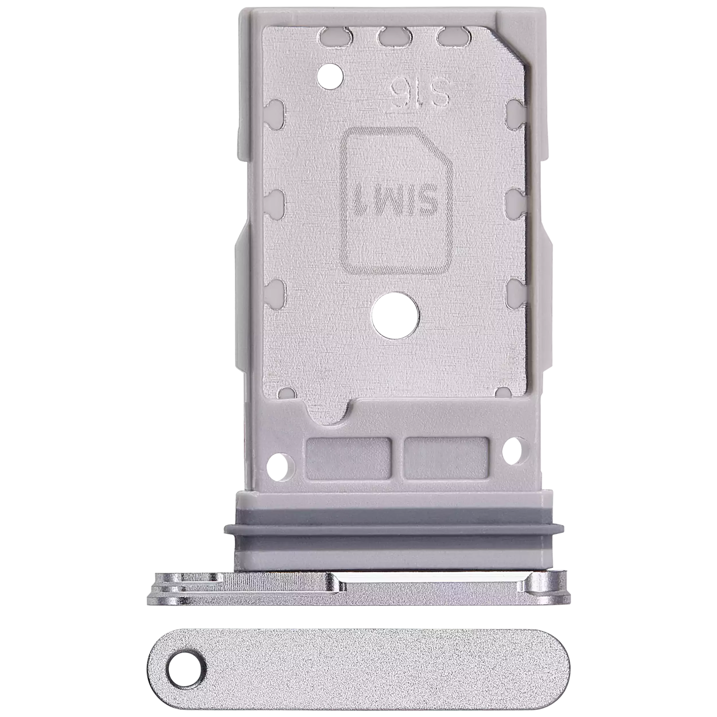 Sim Card Holder Tray for Samsung Galaxy S24 FE 5G Gray EGFix