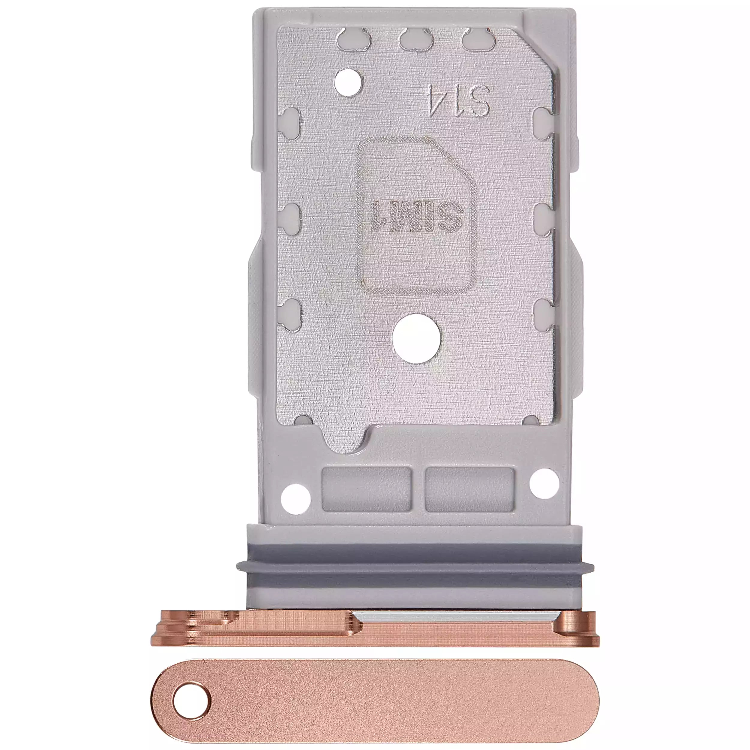 Sim Card Holder Tray for Samsung Galaxy S24 Plus 5G Sandstone Orange EGFix