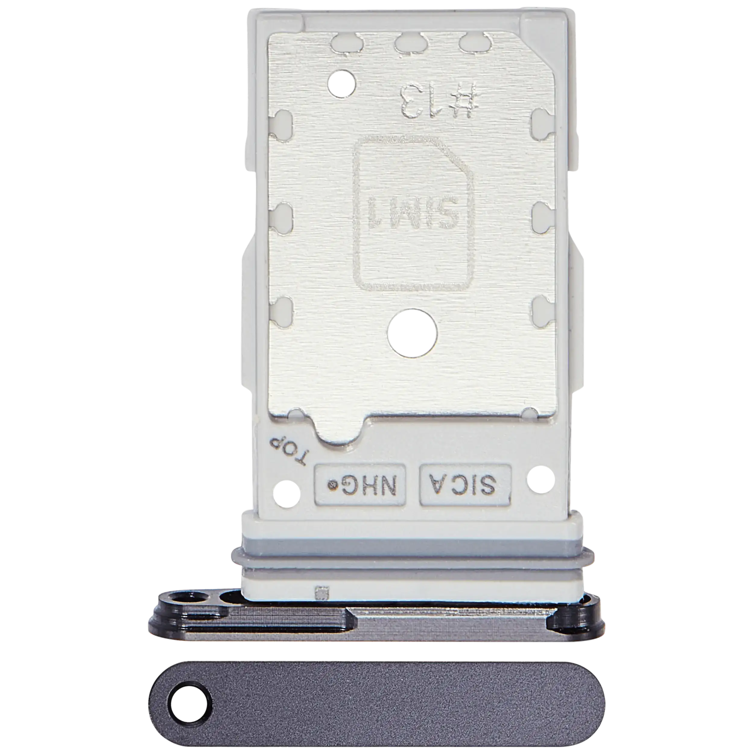 Sim Card Holder Tray for Samsung Galaxy S25 5G Blue Black EGFix