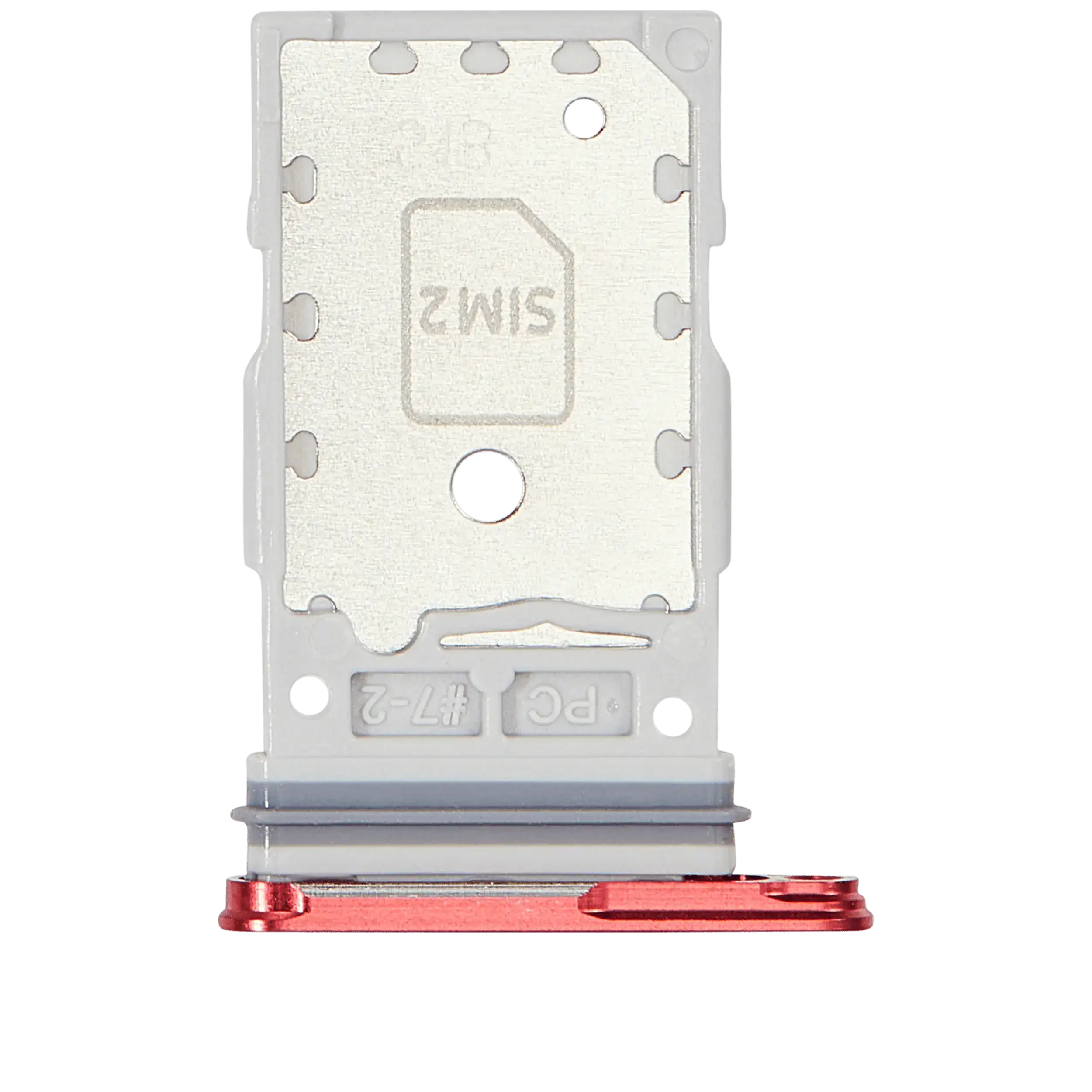 Sim Card Holder Tray for Samsung Galaxy S25 5G Coral Red EGFix