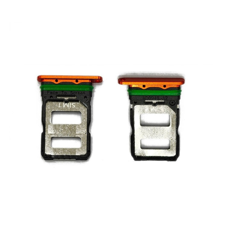 Sim Card Holder Tray for Tecno Phantom X2 Orange - EGFix