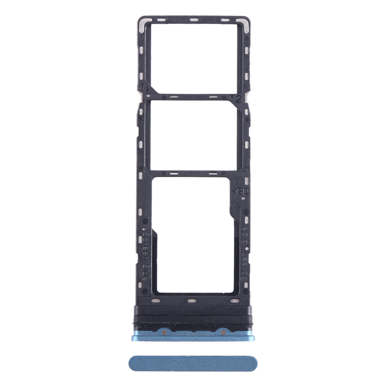 Sim Card Holder Tray for Tecno Phantom X Blue - EGFix