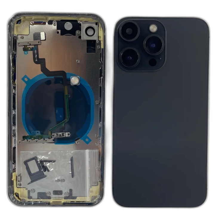 Back Panel Housing Body for Apple iPhone XR to iPhone 15 Pro Converter - EGFix