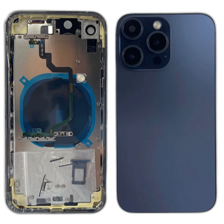 Back Panel Housing Body for Apple iPhone XR to iPhone 15 Pro Converter - EGFix