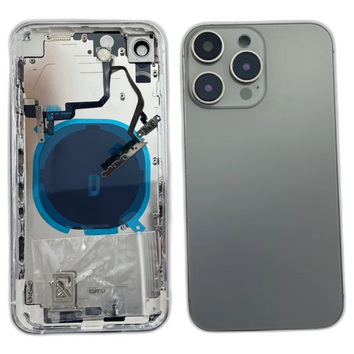 Back Panel Housing Body for Apple iPhone XR to iPhone 15 Pro Converter - EGFix