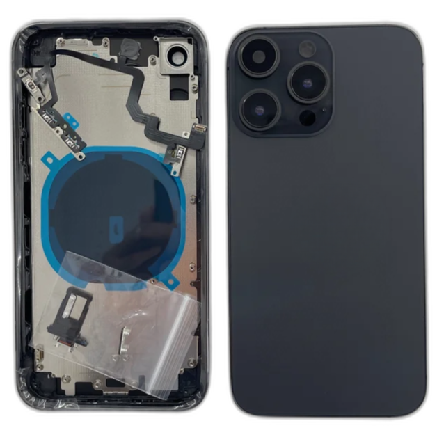 Back Panel Housing Body for Apple iPhone XR to iPhone 16 Pro Converter - EGFix