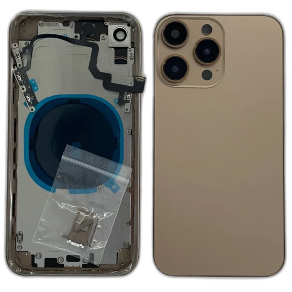 Back Panel Housing Body for Apple iPhone XR to iPhone 16 Pro Converter - EGFix