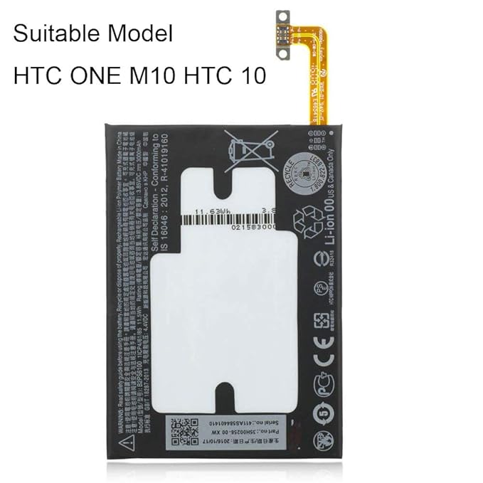 2300mAh Battery for HTC 10 (B2PS6100)