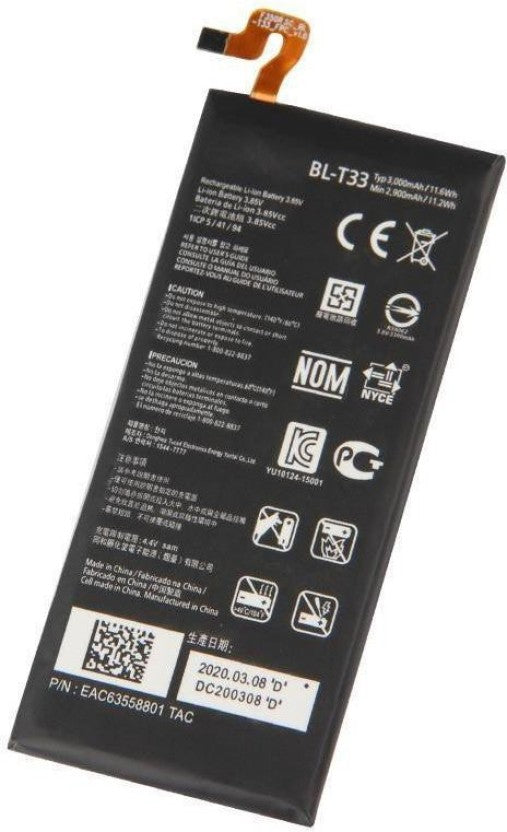3000mAh Battery for LG Q6 (BL-T33)