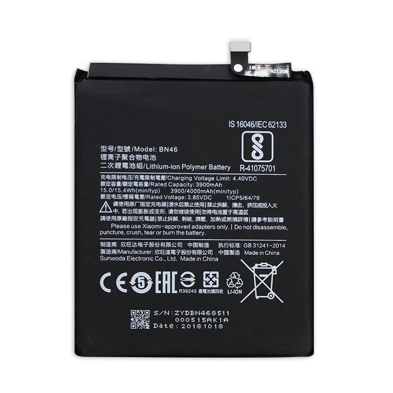 3900 mAh BN46 Battery for Xiaomi Redmi Y3