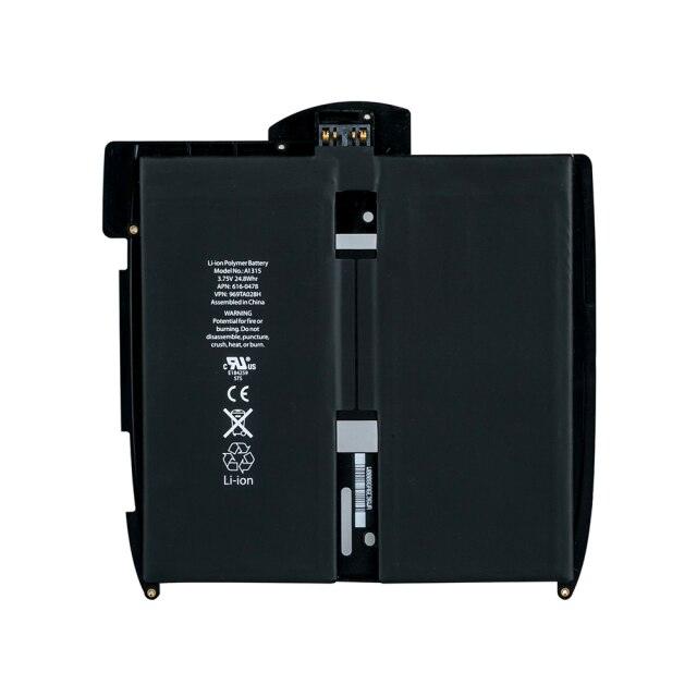 6600 mAh Li-Po Battery Compatible with Apple iPad 1 A1337 A1219 (A1315)