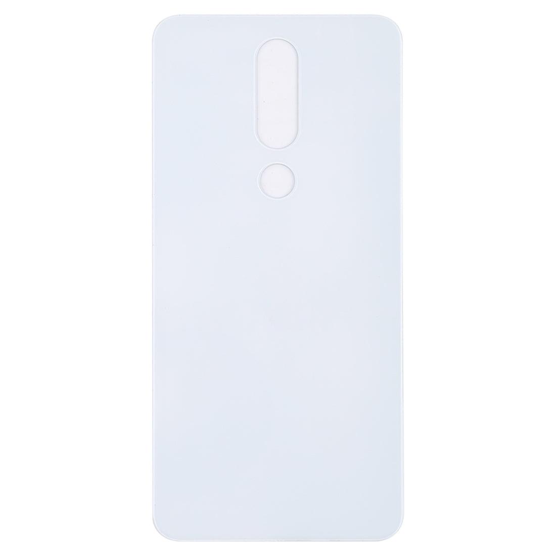 Back Glass Panel Housing Body for Nokia 6.1 Plus White