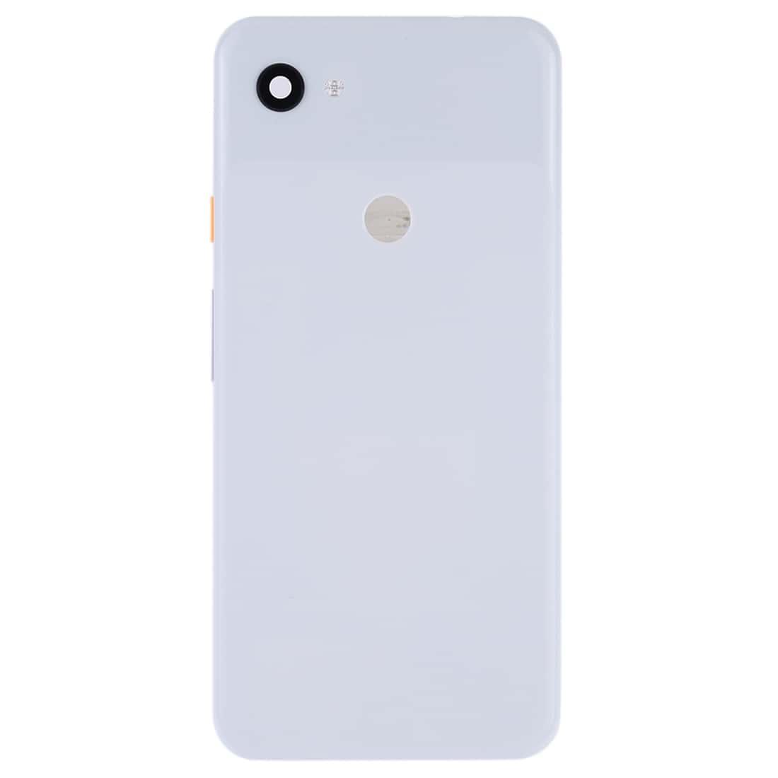 Back Glass Panel for Google Pixel 3A XL White with Camera Lens