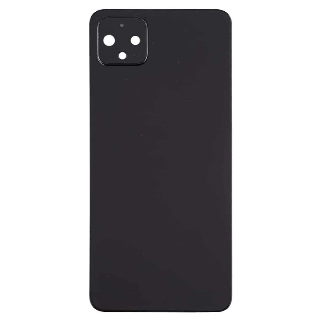 Back Glass Panel for Google Pixel 4XL Black with Camera Lens
