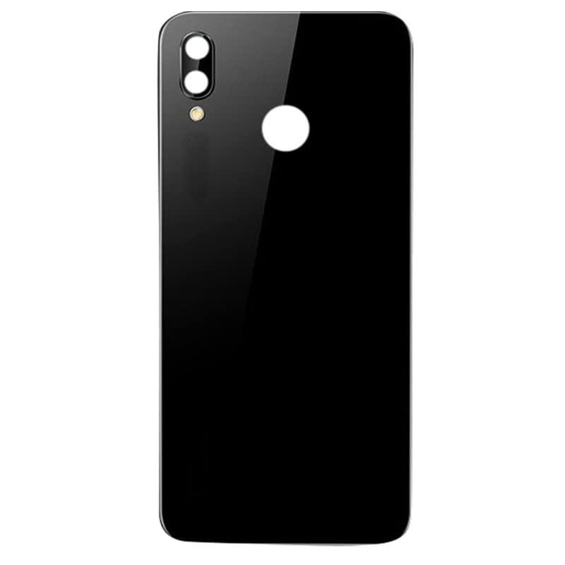Back Glass Panel Panel for Huawei Honor P20 Lite Black with Camera Lens