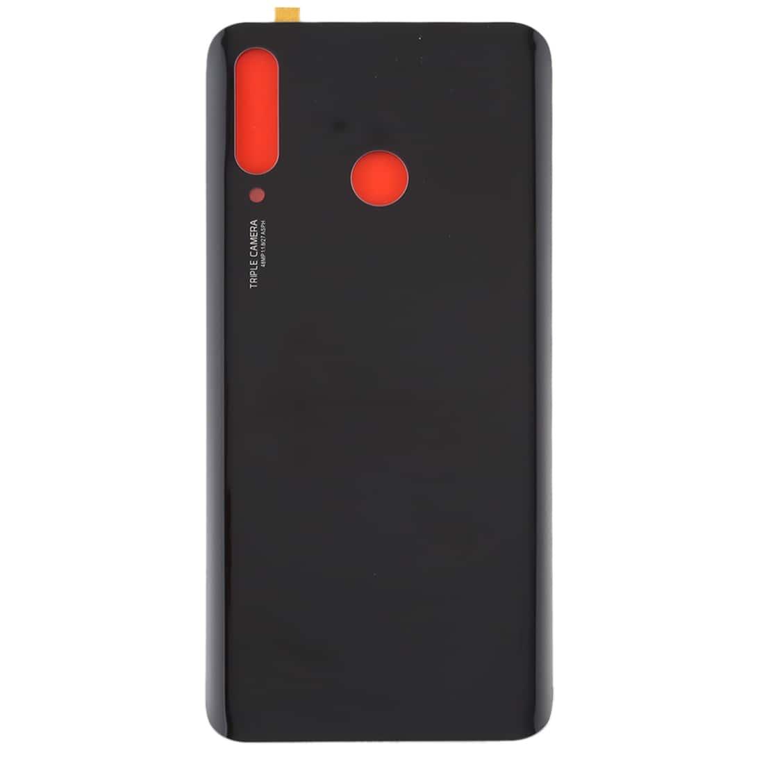 Back Glass Panel for Huawei P30 Lite Black with Camera Lens