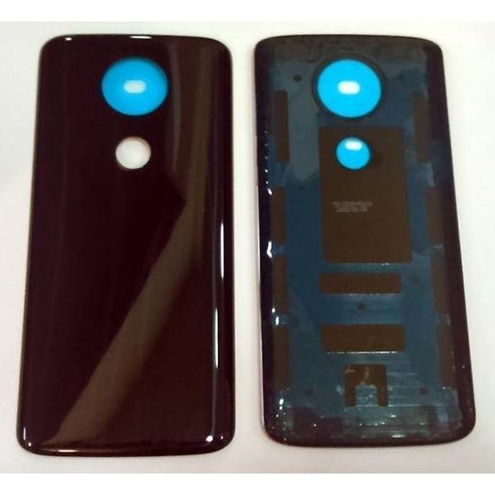 Back Glass Panel for Motorola Moto E5 Plus E5+ Black