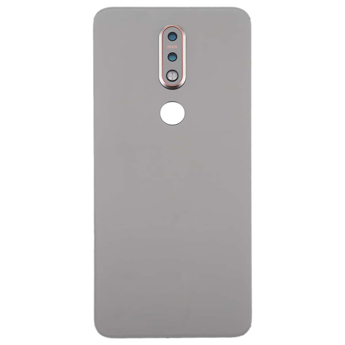 Back Glass Panel for  Nokia 7.1 Silver