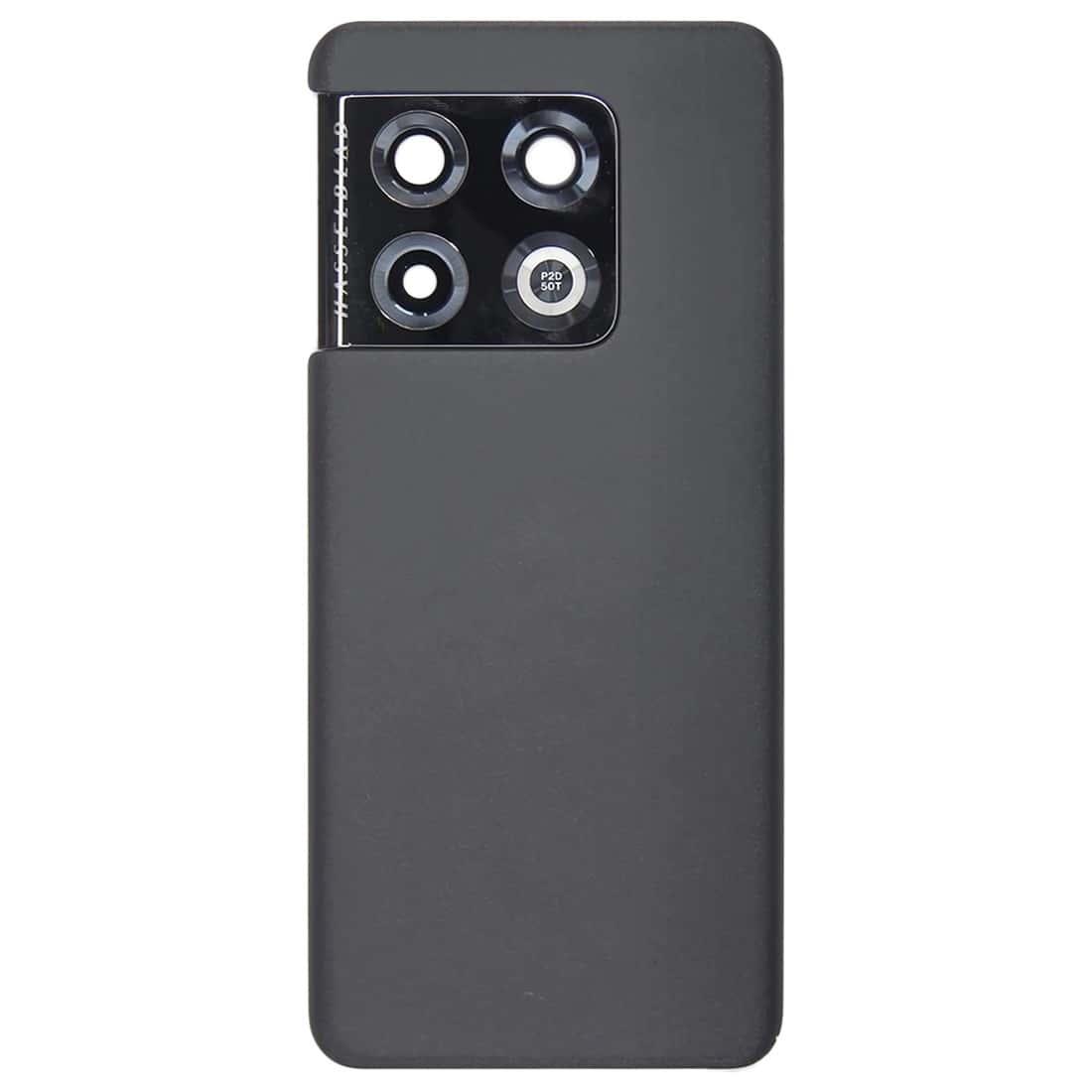 Back Glass Panel for Oneplus 10 Pro Black with Camera Lens
