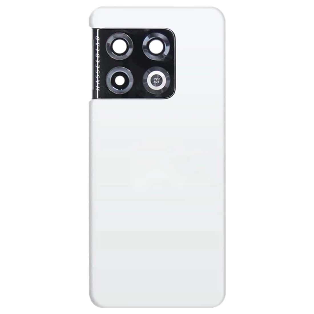 Back Glass Panel for Oneplus 10 Pro White with Camera Lens